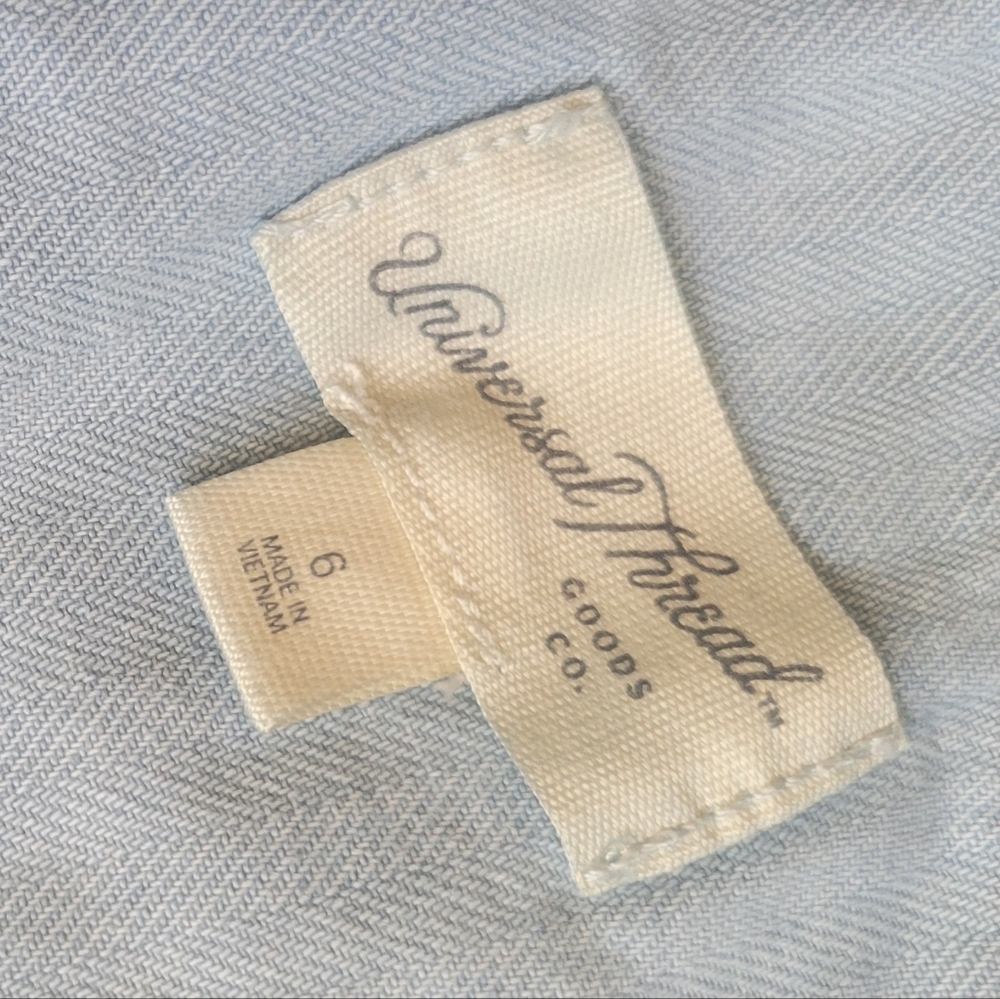 Universal Thread Light Blue Denim Women's Overalls - Picture 9 of 10
